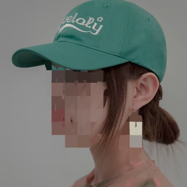 롤리러브롤리 팁시 로고 캡 OS