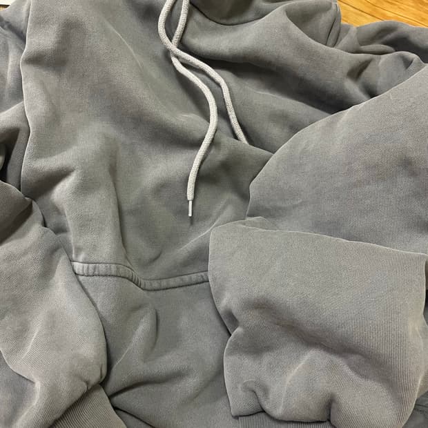 이지갭 풀오버 후드 포에틱 그레이 M