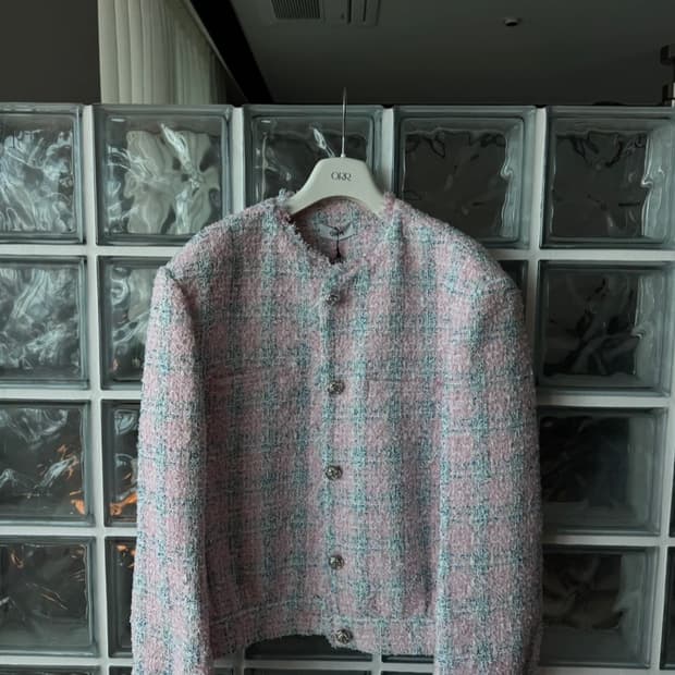 ORR 핑크 트위드 자켓