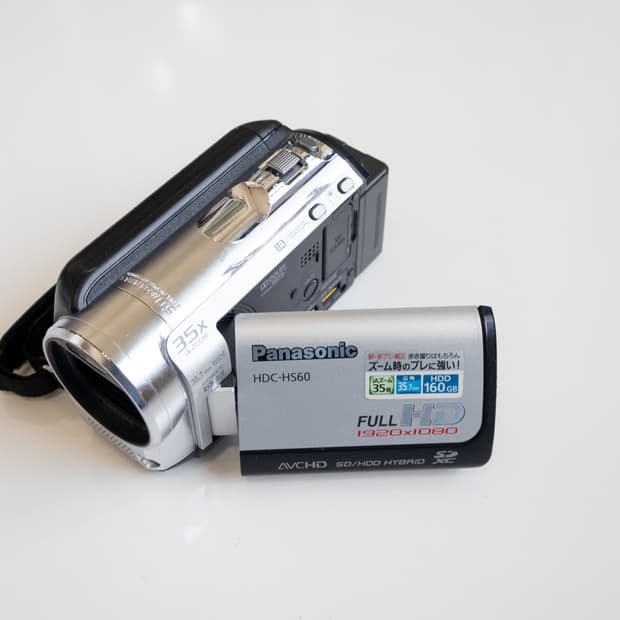 Panasonic HDC-HS60 / 빈티지 디지털 캠코더