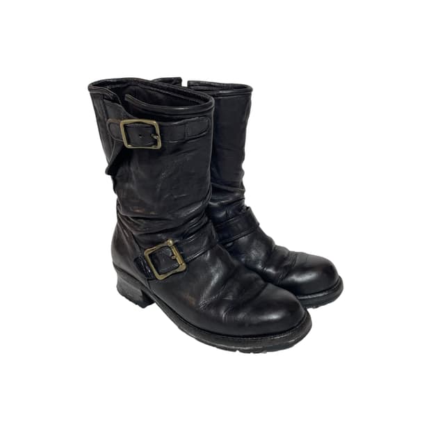 미하라 야스히로 드레이프 엔지니어 부츠 