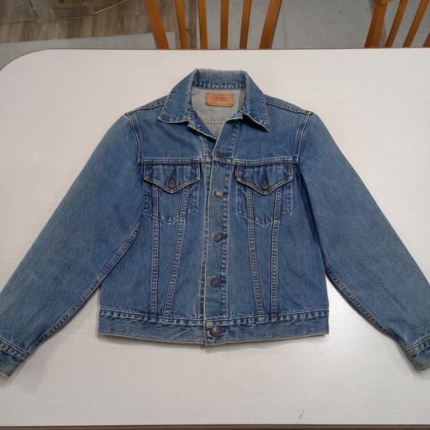 L100 90's 리바이스70505 데님자켓 L-690