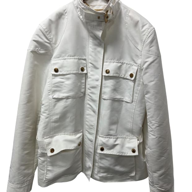  폴로 랄프로렌 화이트 골드 버튼 자켓 