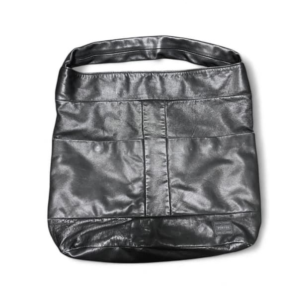 요시다 포터 소가죽 숄더백