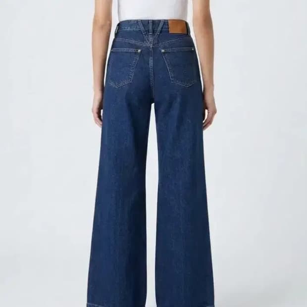 [새상품] 마리떼 프랑소와 저버 와이드 데님 팬츠 인디고 27