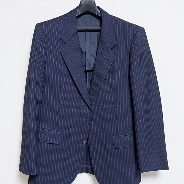 LANVIN 빈티지 남색 블레이저 자켓