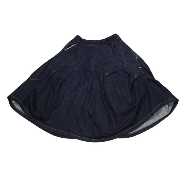 Mercibeaucoup volume skirt (Jean)
