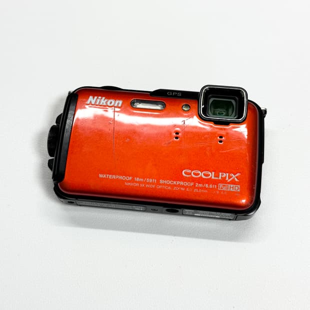 니콘 쿨픽스 AW110 오렌지 | coolpix 100 120 130