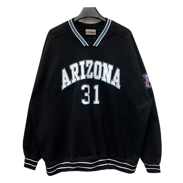 VTG 애리조나 오버핏 브이넥 럭비 맨투맨 FREE