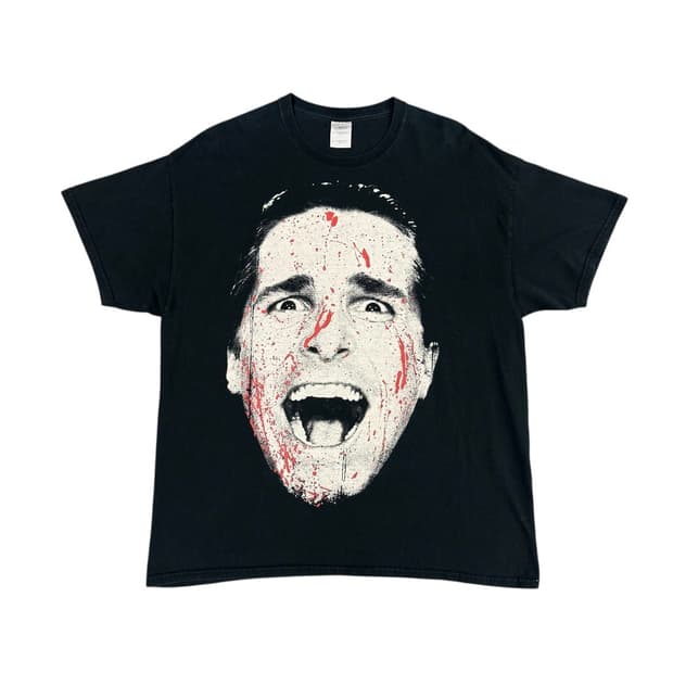 빈티지 2000s American Psycho 아메리칸 싸이코 티셔츠