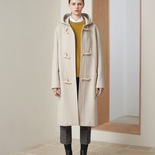 아이보리 떡볶이 코트