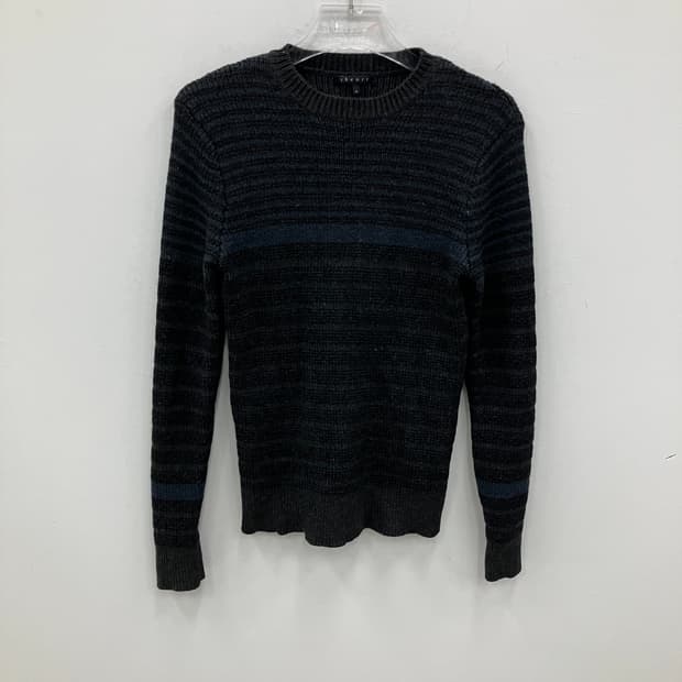 띠어리 스트라이프 메리노 울 니트 스웨터 S