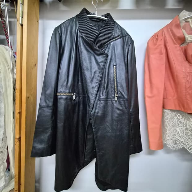 디젤 DIESEL 양가죽 코트