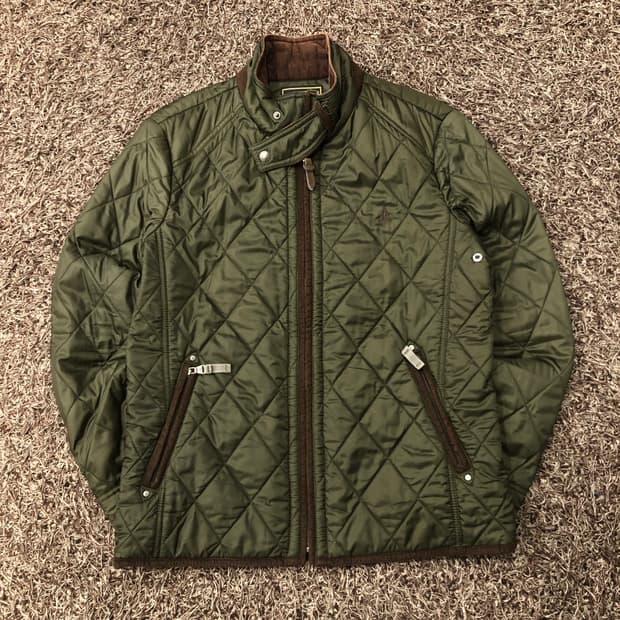 100 빈폴 퀄팅 자켓