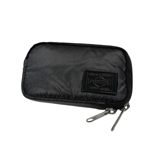 요시다 포터 메탈 플레이트 카드지갑 동전지갑