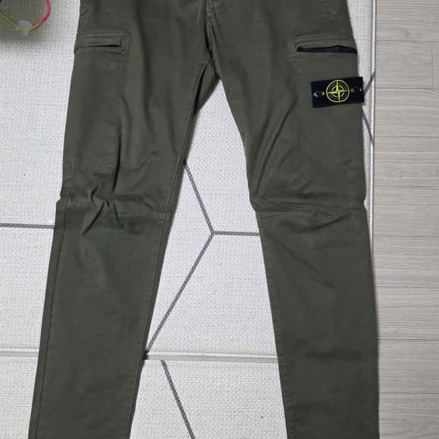 스톤아일랜드 카고 바지 34 슬림핏