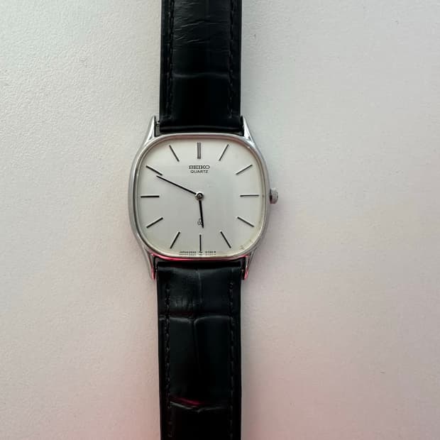80s SEIKO 정말 이쁜 세이코 빈티지 탱크쿼츠