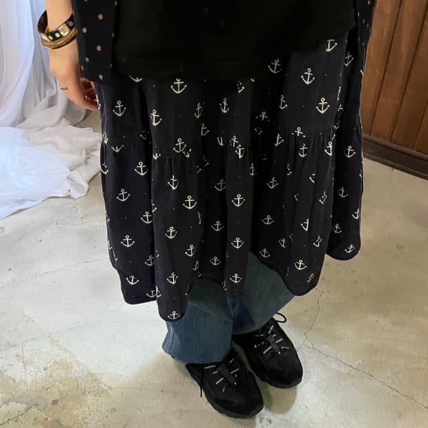 ENGINEERED GARMENTS marine pattern skirt