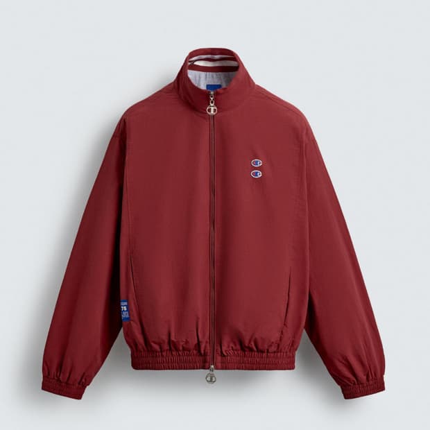 자라 테크니컬 패치 집업 재킷 X 챔피온