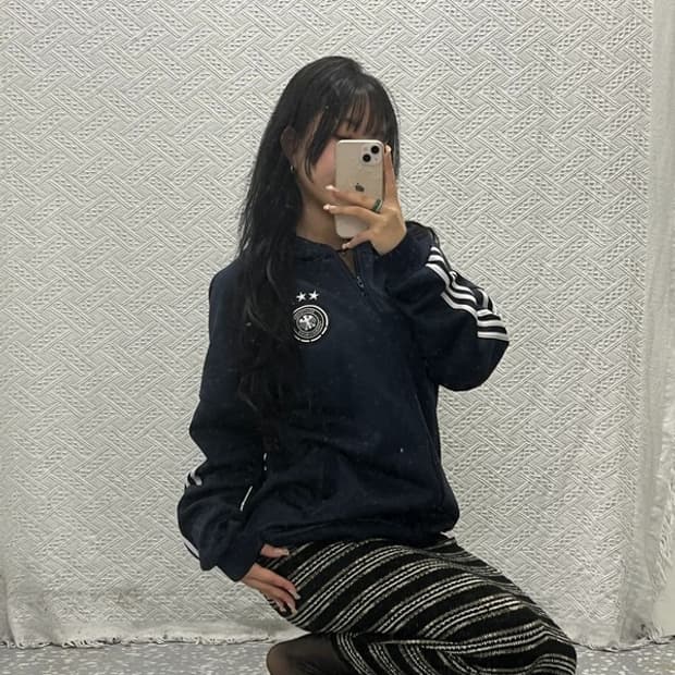 아디다스 올드스쿨 독일 국대 축구 져지 후드집업  105 C06406