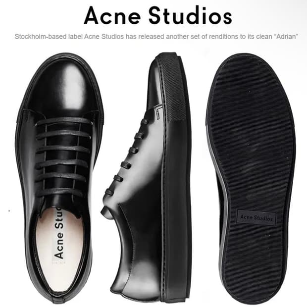 [정품] ACNE STUDIOS 아크네 스튜디오 아드리안 스니커즈(42)