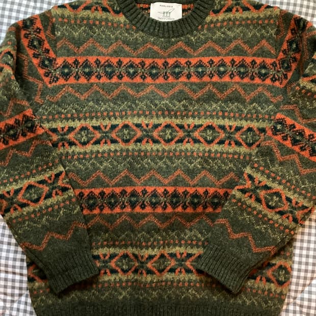 헨리코튼 페어아일 니트 46(95-100)