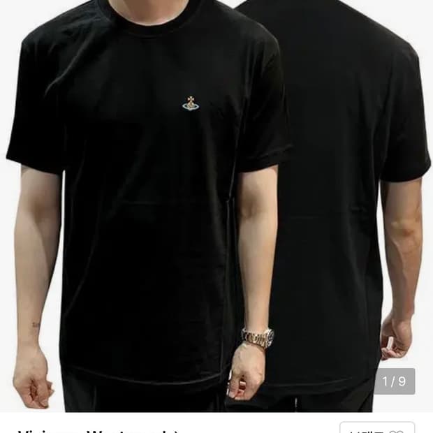 비비안웨스트우드 ORB 로고 반팔티 xxxl 사이즈 팝니당