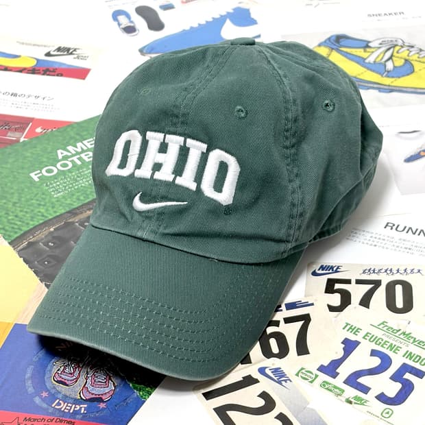 나이키 S1ZE 초록 볼캡 ‘OHIO’
