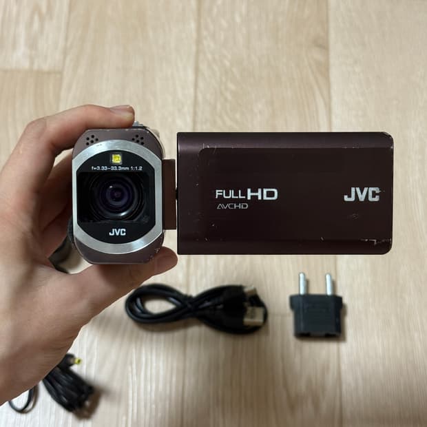 풀구성 JVC GZ-V570 빈티지캠코더 빅터 빈티지디카 브이로그 카메라