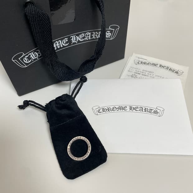 크롬하츠 퍽유링 3mm US7