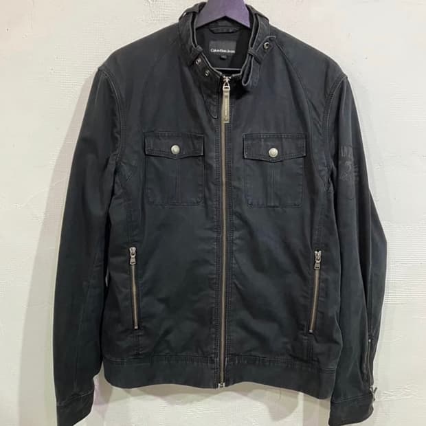 캘빈 클라인 라이더 데님 자켓
