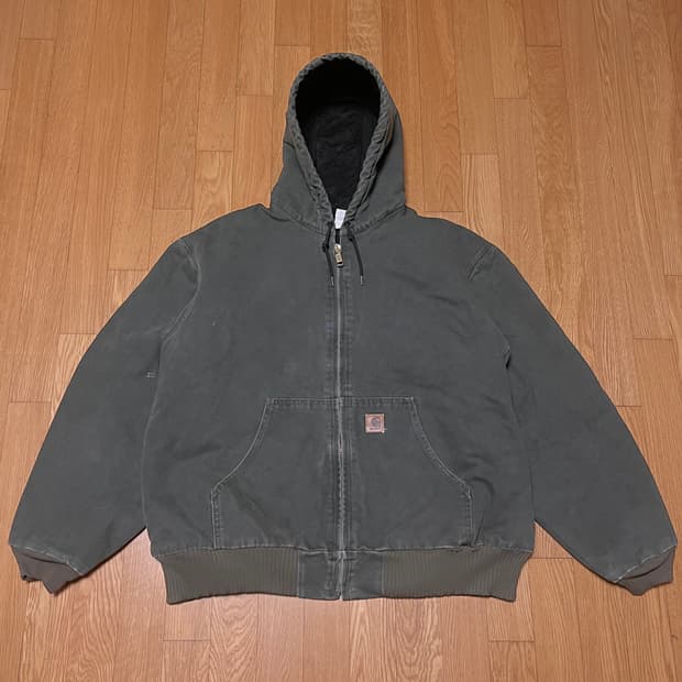 [XXL] 00s 빈티지 칼하트 J130 덕 액티브 자켓 Mos