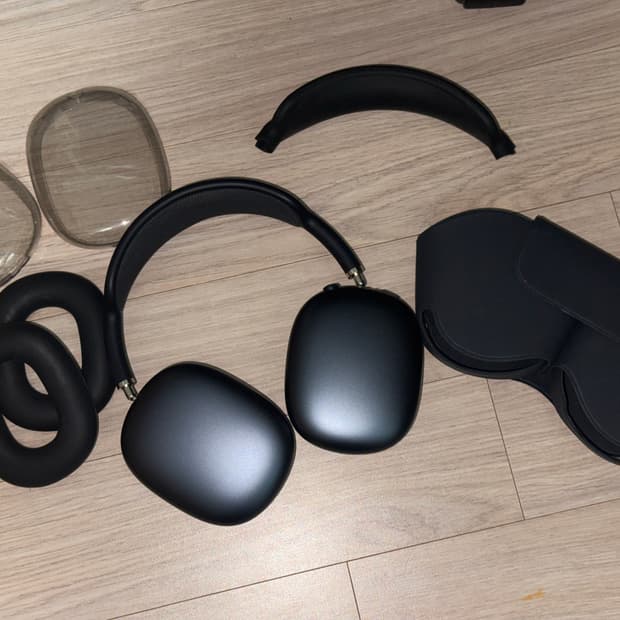 에어팟맥스 2세대 미드나이트 + 애플케어