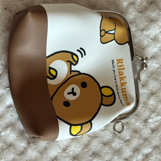 리락쿠마 동전지갑 