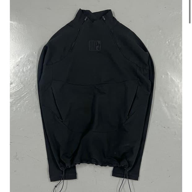 MPa SOFT-SHELL HALF ZIP (BLACK)