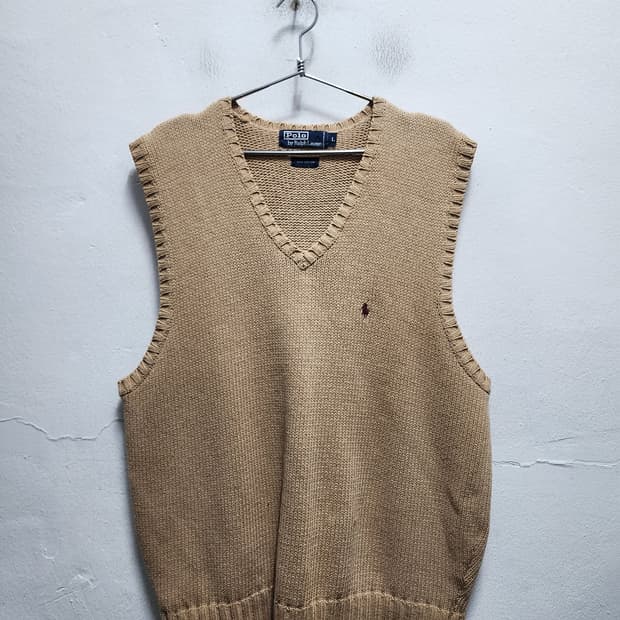 폴로 랄프로렌 빈티지 니트 베스트 