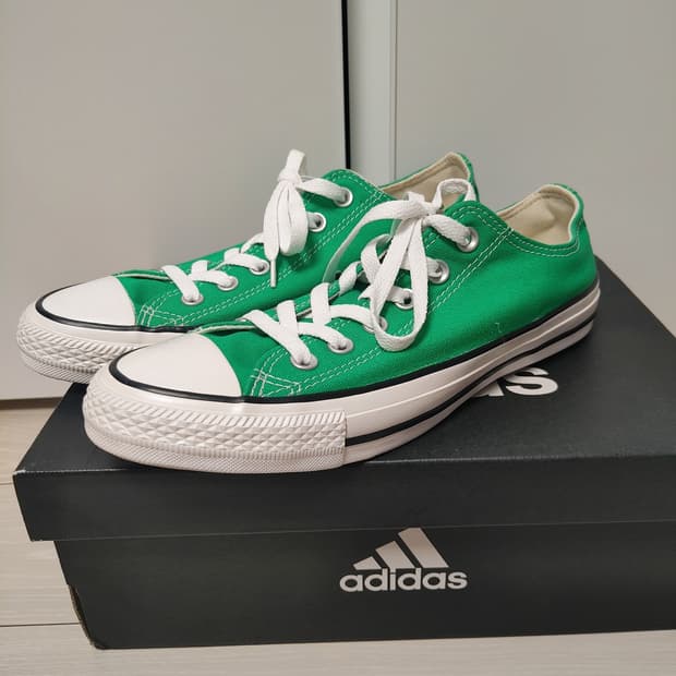 새상품 컨버스 그린 250