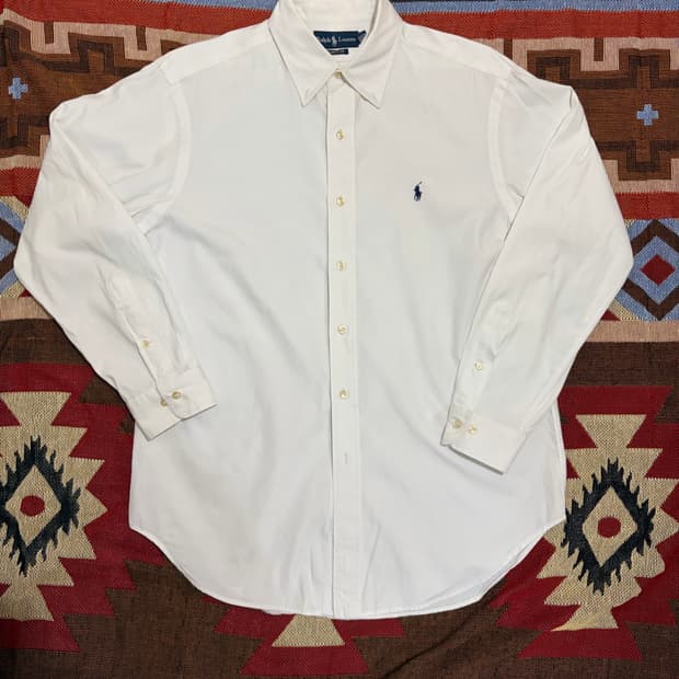 M) 폴로 셔츠 화이트