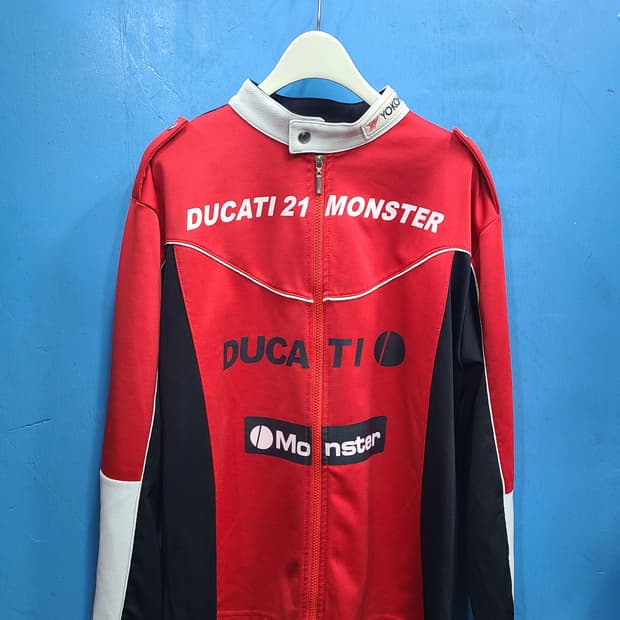 두가티 몬스터 레이싱 져지 트랙탑