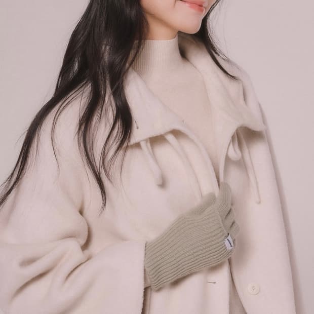 (새상품) 하프기장 핸드메이드코트 (정가174,000원)