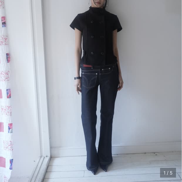 인앤양하모니 Filp denim blue s