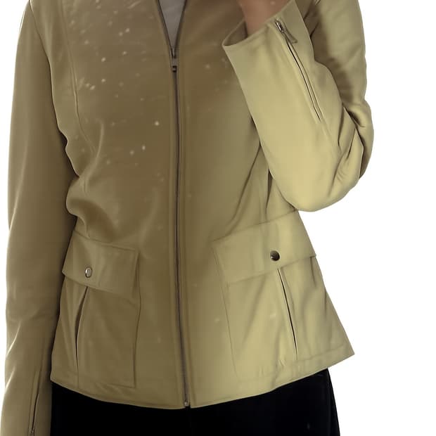 캘빈클라인 스웨이드 자켓