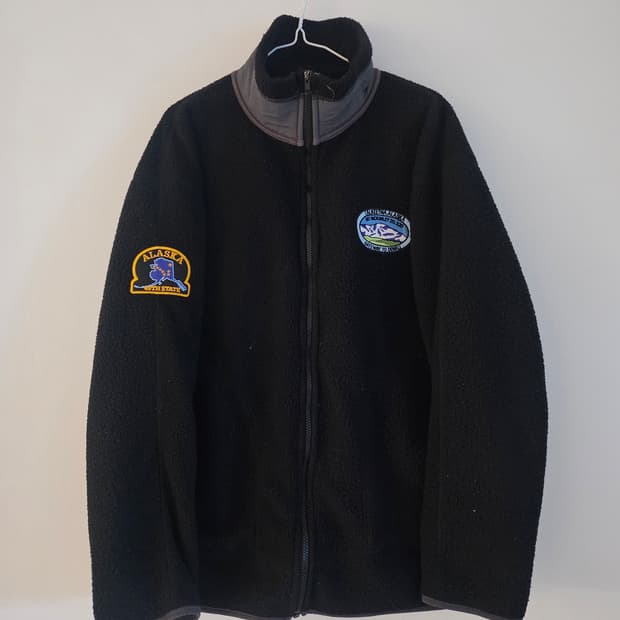 빈티지 플리스자켓