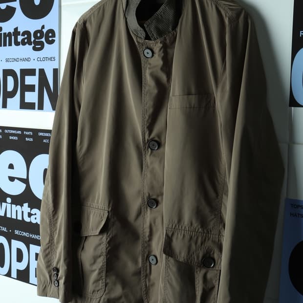 (XL) 브랜드빈티지 집업 바람막이 점퍼자켓 테일러 정장-H32696