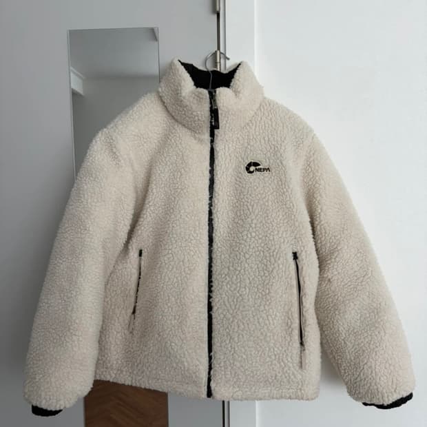 네파 리버시블 양면 플리스 패딩 90