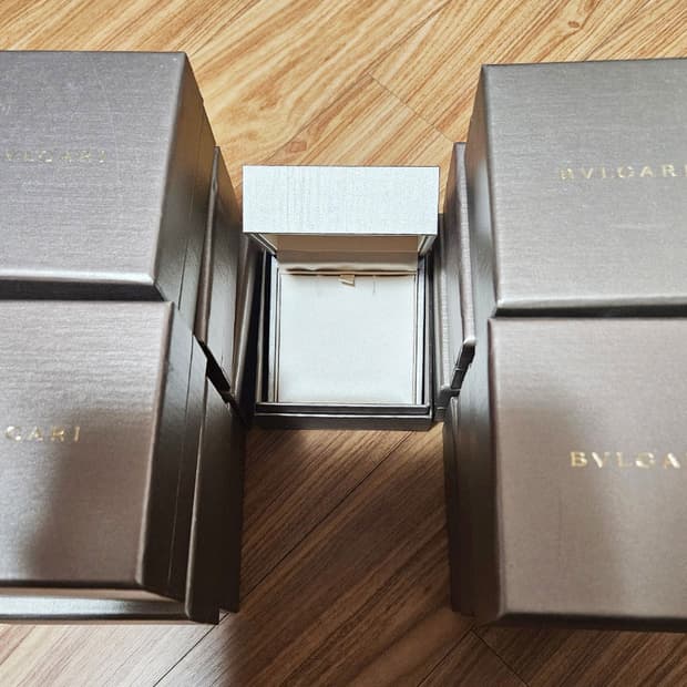 BVLGARI 불가리 미니 목걸이 케이스 미니사이즈