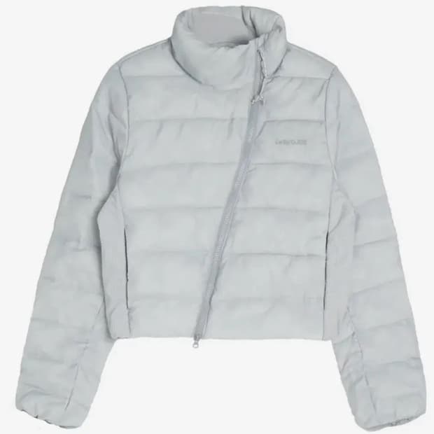 오호스 경량패딩 air padded jacket 라이트그레이
