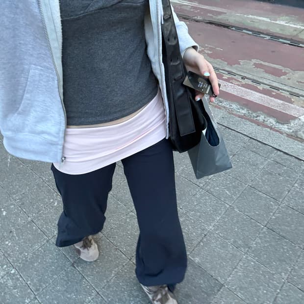 섭듀드 subdued 프리실라 팬츠 네이비