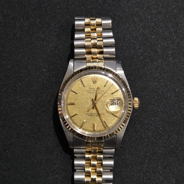 롤렉스 오이스터 퍼페츄얼 14K 데이저스트 36mm 빈티지
