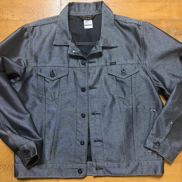 폴로 랄프로렌 실버청자켓